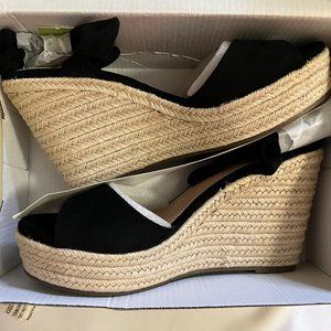 Liyuandian Womens Platform Espadrille Wedges Open Toe High Heel Sandals Size 8